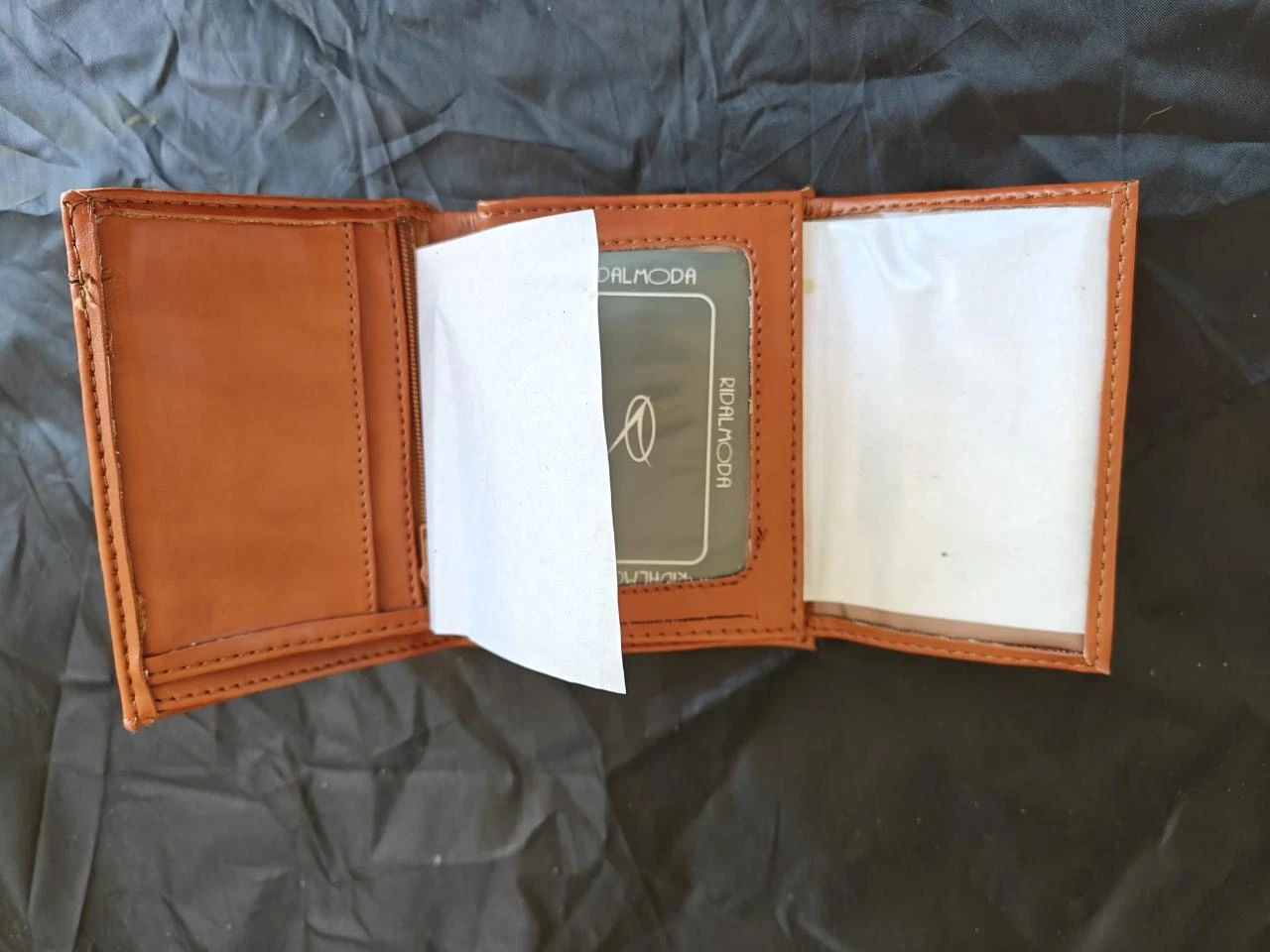 Gentleman's brown leather wallet – photo 3